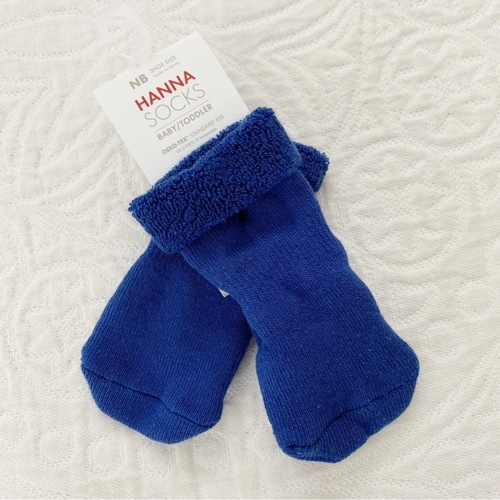 Hanna Andersson Solid Socks, Newborn‎